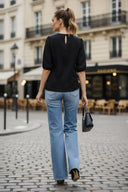 Button Front Detail Blouse