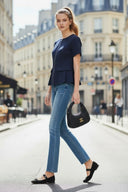CONTOUR ZIP BLOUSE