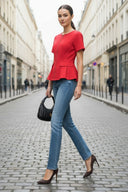 CONTOUR ZIP BLOUSE