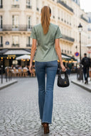 CONTOUR ZIP BLOUSE