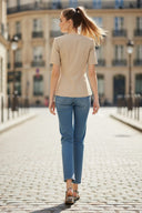 CONTOUR ZIP BLOUSE