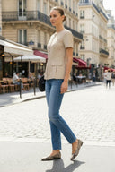 CONTOUR ZIP BLOUSE