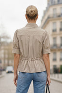 ELLA CRYSTAL ADJUSTABLE STRAP SHIRT