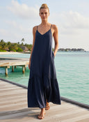 CHLOE MAXI DRESS WITH BELT