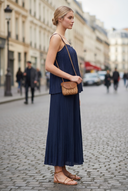 SLEEVELESS PLEATED TANK TOP