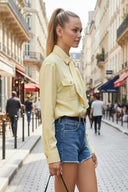THE MODERN 2 WAY BLOUSE W/ DETACHABLE BANDANA SCARF