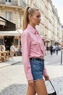 THE MODERN 2 WAY BLOUSE W/ DETACHABLE BANDANA SCARF