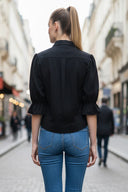 3/4 Sleeve Zip Up Jacket