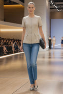 CONTOUR ZIP BLOUSE