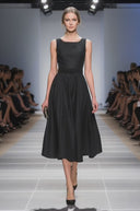 Belt Detail Midi Dress